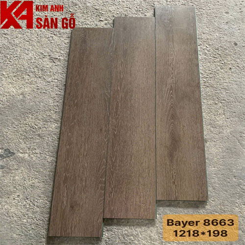 Sàn Gỗ Công Nghiệp 12MM MX Bayer-8663